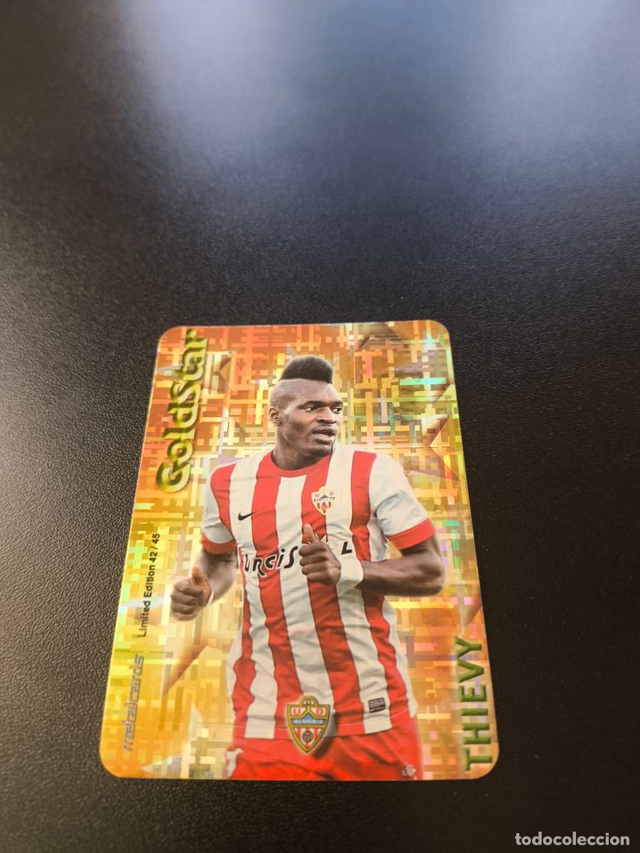 Cartes &agrave; collectionner de Football: 42/45 THIEVY ALMERIA GOLDSTAR TETRIS MUNDICROMO LIGA 2014 2015 NO PANINI ESTE