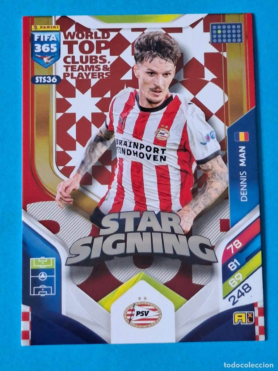 Cartes &agrave; collectionner de Football: STAR SIGNING Upgrade #STS36 DENNIS MAN (PSV Eindhoven) - PANINI Adrenalyn XL FIFA 365 WTC 2026