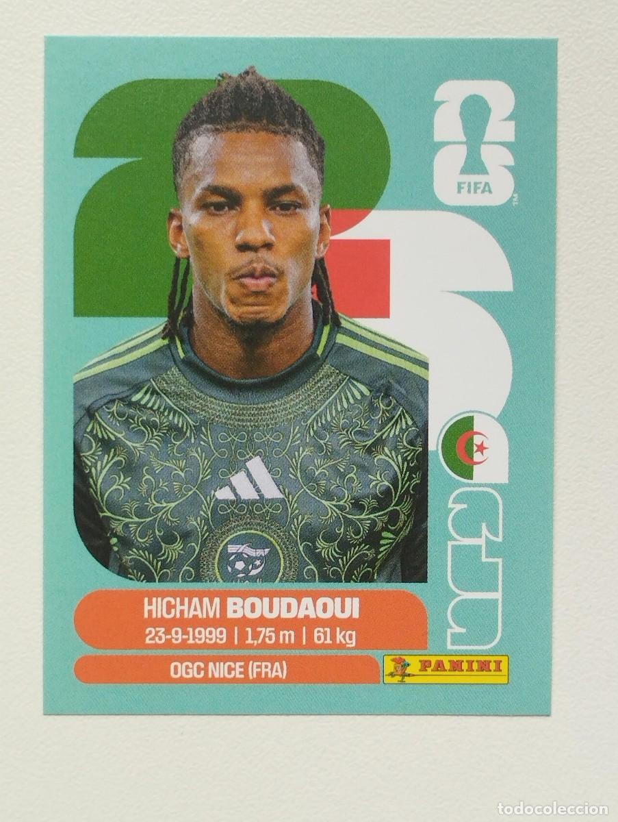 Cartes &agrave; collectionner de Football: CROMO STICKER WORLD CUP 2026 MUNDIAL 26 PANINI ARGELIA ALGERIA ALG10 ALG 10 BOUDAOUI