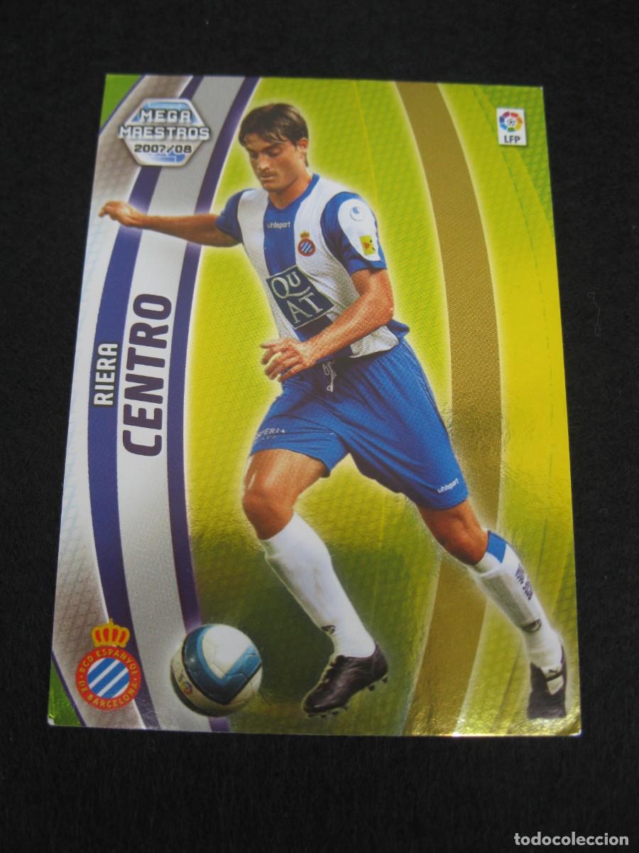 Cartes &agrave; collectionner de Football: RIERA (R.C.D. ESPANYOL) - N&ordm; 406 - MEGAMAESTROS - MEGACRACKS 2007-2008 - PANINI - 07-08.