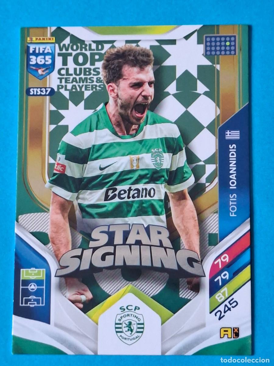 Cartes &agrave; collectionner de Football: STAR SIGNING Upgrade #STS37 FOTIS LOANNIDIS (Sporting CP) - PANINI Adrenalyn XL FIFA 365 WTC 2026