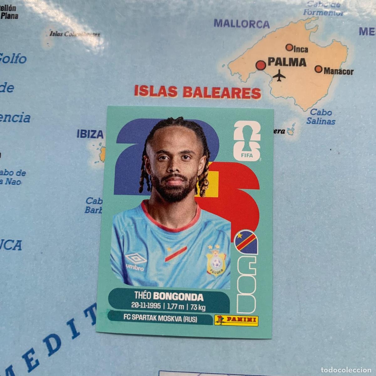 Cartes &agrave; collectionner de Football: Congo n&uacute;mero 14 cromo panini Mundial Fifa World Cup 2026
