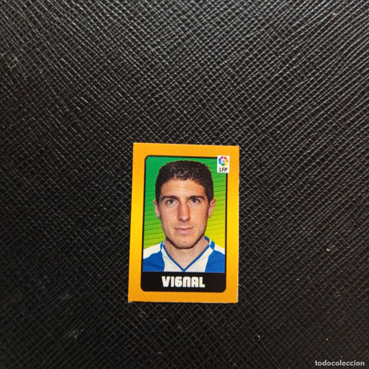 Cromos de Futebol: 112 VIGNAL ESPA&Ntilde;OL CHICLE LIGA CRACKS 2004 CROMO 04 - SIN PEGAR - A107 PG388