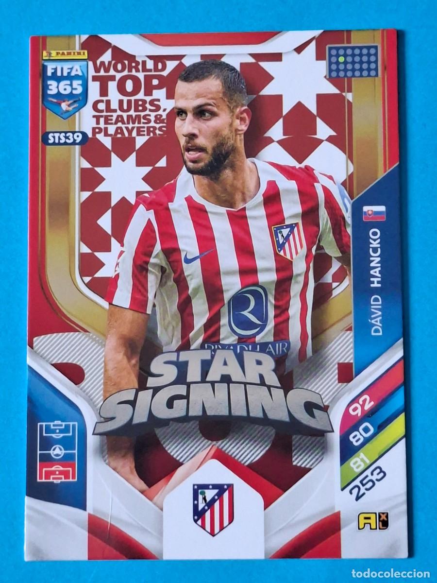 Cromos de Futebol: STAR SIGNING Upgrade #STS39 D&Aacute;VID HANCKO (Atl&eacute;tico Madrid) - PANINI Adrenalyn XL FIFA 365 WTC 2026