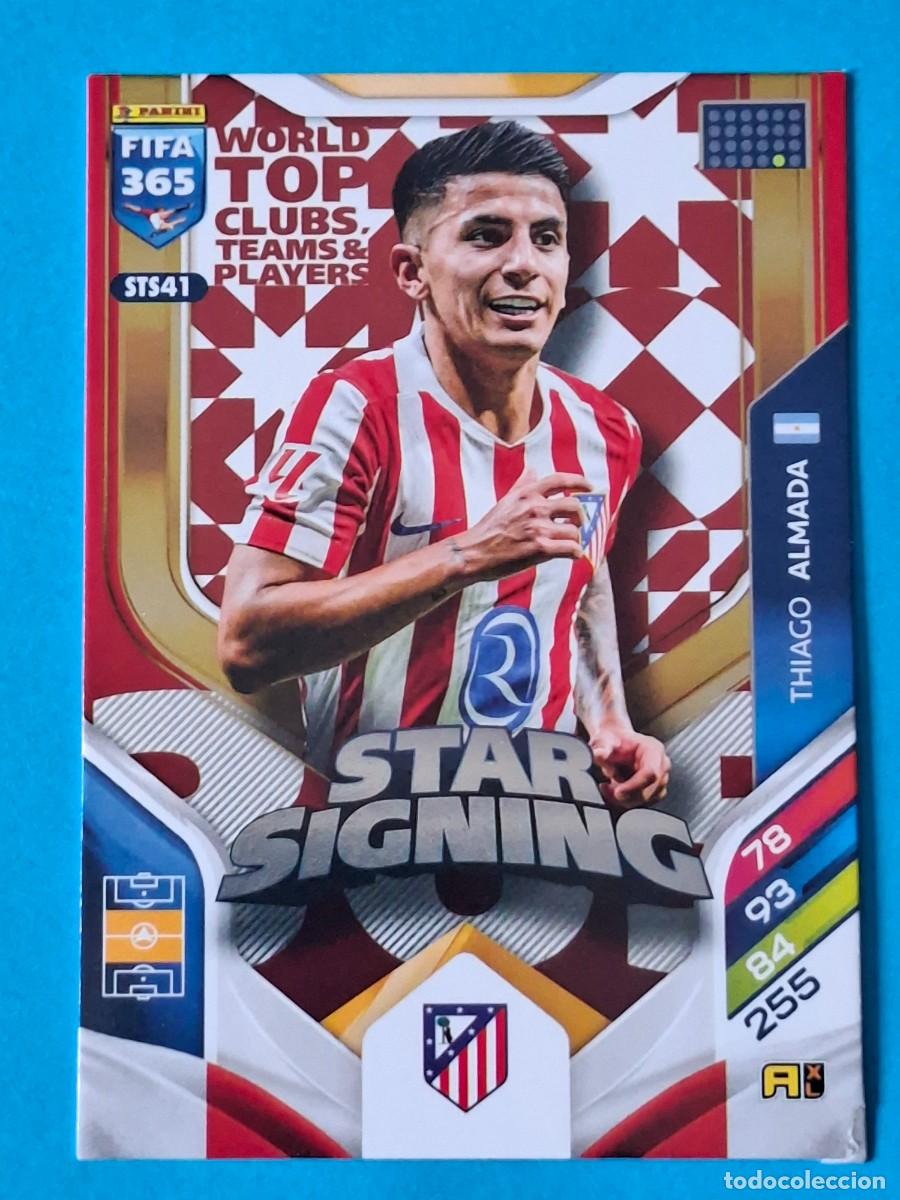 Cromos de Futebol: STAR SIGNING Upgrade #STS41 THIAGO ALMADA (Atl&eacute;tico Madrid) - PANINI Adrenalyn XL FIFA 365 WTC 2026