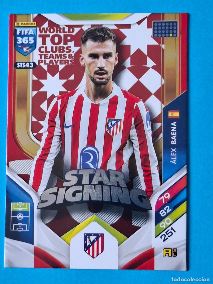 Cromos de F&uacute;tbol: STAR SIGNING Upgrade #STS43 ALEX BAENA (Atl&eacute;tico Madrid) - PANINI Adrenalyn XL FIFA 365 WTC 2026