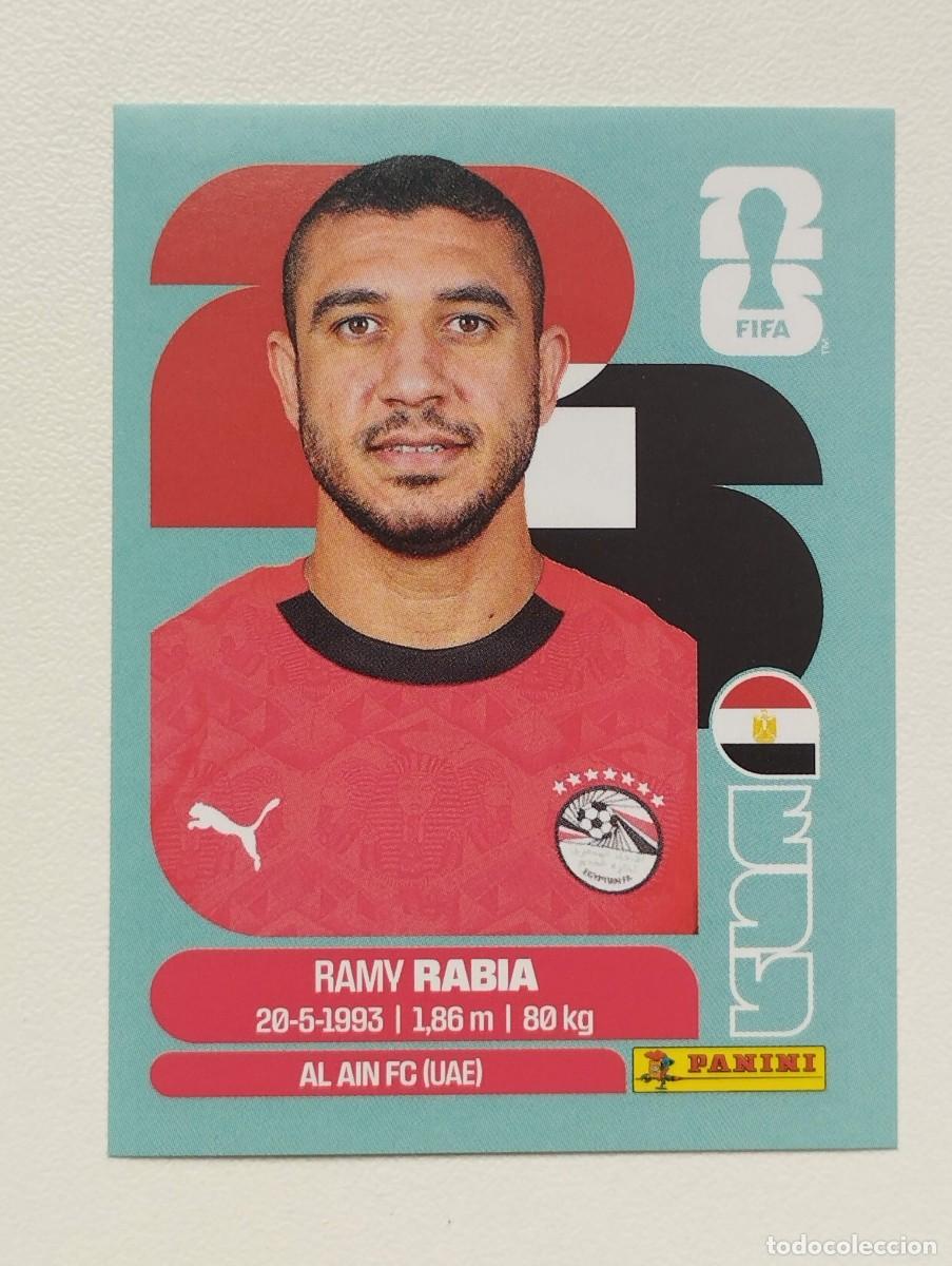 Cromos de F&uacute;tbol: CROMO STICKER WORLD CUP 2026 MUNDIAL 26 PANINI EGIPTO EGY7 EGY 7 RAMY RABIA