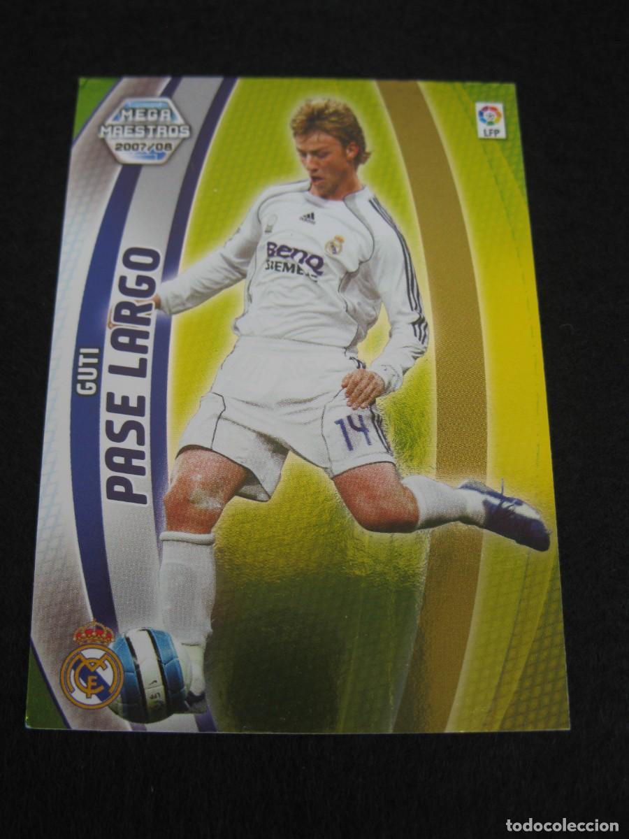 Cromos de F&uacute;tbol: GUTI (R. MADRID) - N&ordm; 410 - MEGAMAESTROS - MEGACRACKS 2007-2008 - PANINI - 07-08.