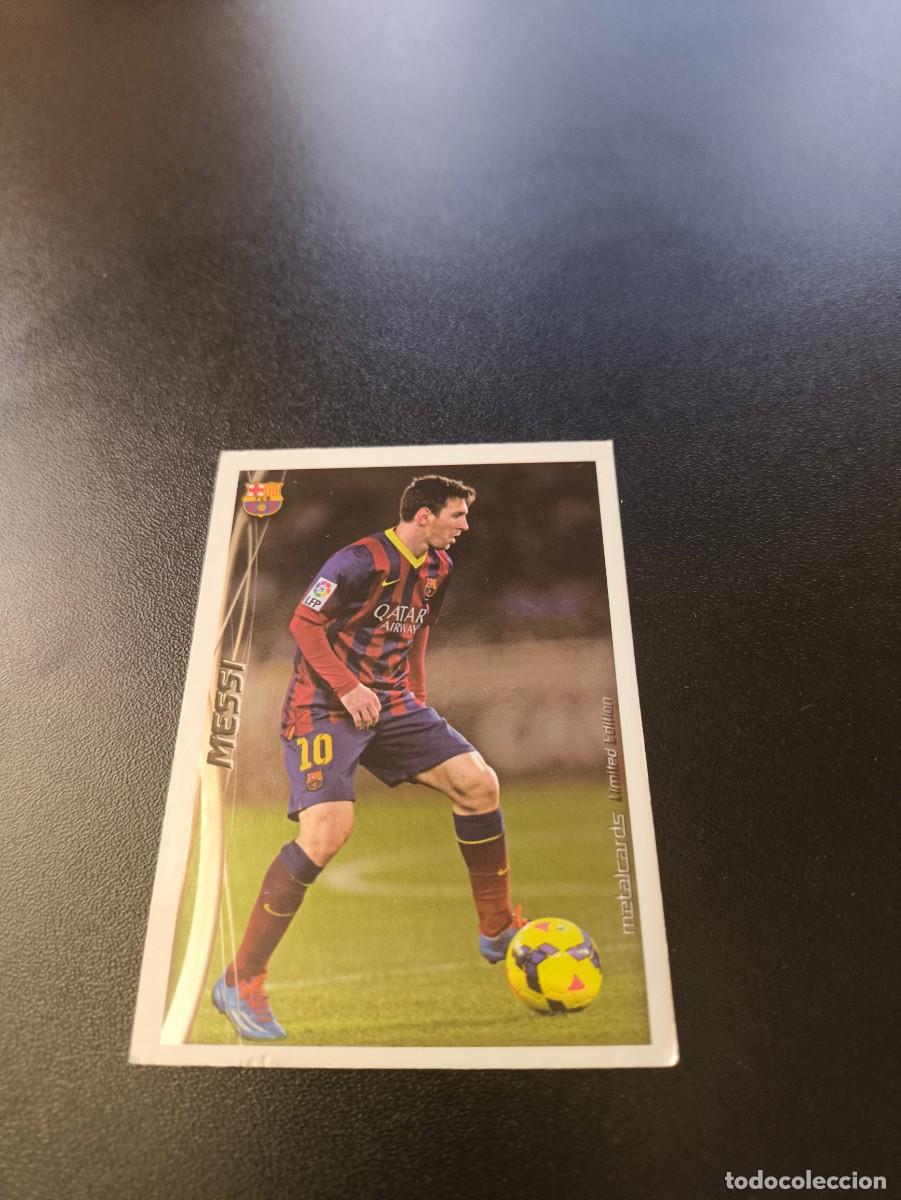 Cromos de F&uacute;tbol: 10 LIONEL MESSI BARCELONA TOP 11 LIMITADA MUNDICROMO LIGA 2014 2015 NO PANINI ESTE