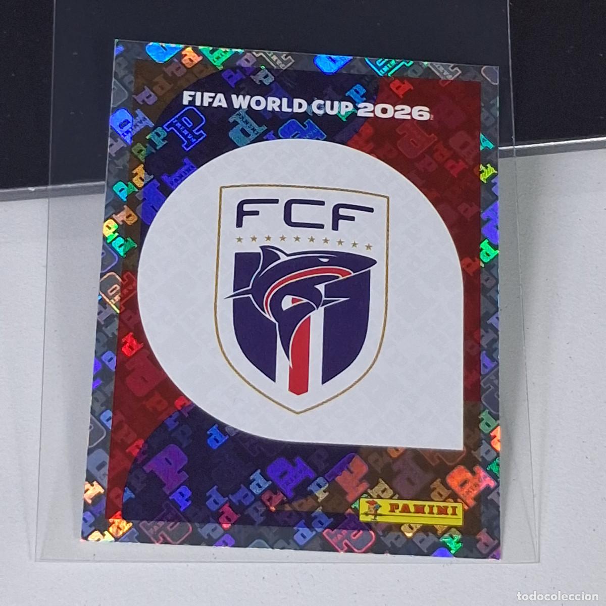 Cromos de F&uacute;tbol: B7 CPV1 EMBLEM ESCUDO 1 CABO VERDE CPV MUNDIAL FIFA WORLD CUP 2026 STICKER PANINI