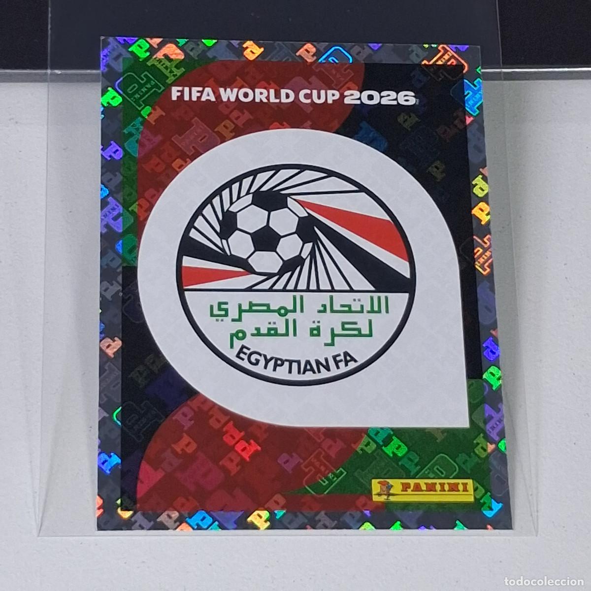 Cromos de F&uacute;tbol: B7 EGY 1 EGY1 ESCUDO EGYPTO EGYPT EGY MUNDIAL FIFA WORLD CUP 2026 STICKER PANINI