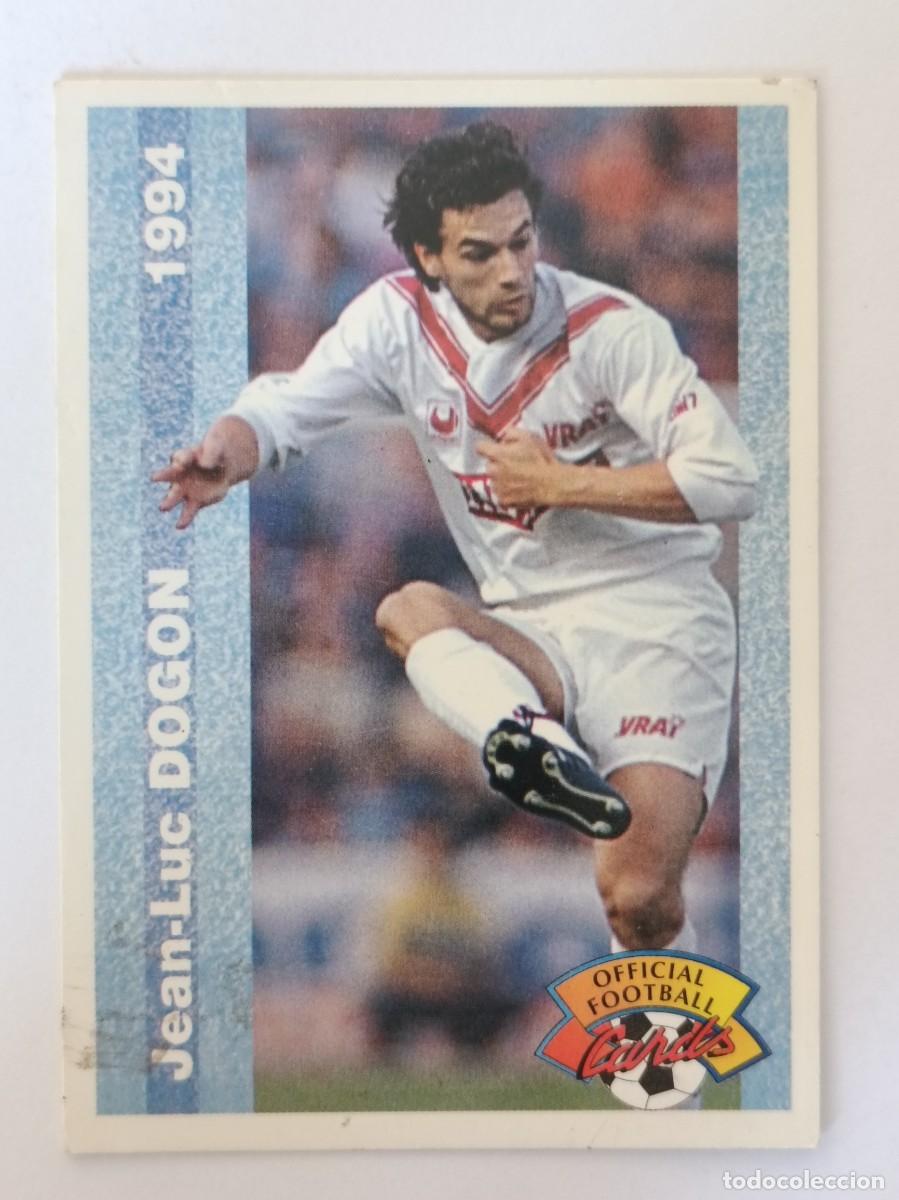 Cromos de F&uacute;tbol: #55 JEAN-LUC DOGON (BORDEAUX) FOOTBALL CARD 1993/1994 PANINI