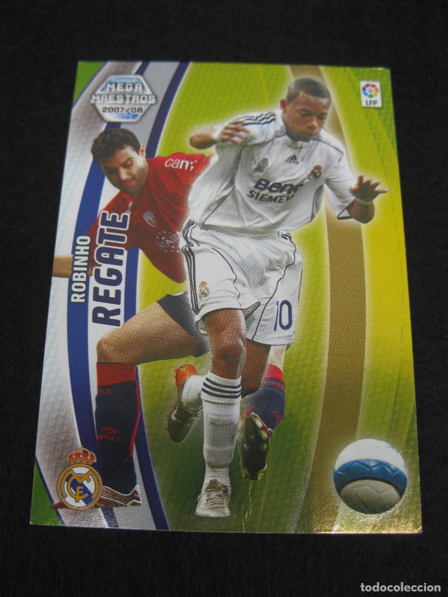 Cromos de F&uacute;tbol: ROBINHO (R. MADRID) - N&ordm; 413 - MEGAMAESTROS - MEGACRACKS 2007-2008 - PANINI - 07-08.