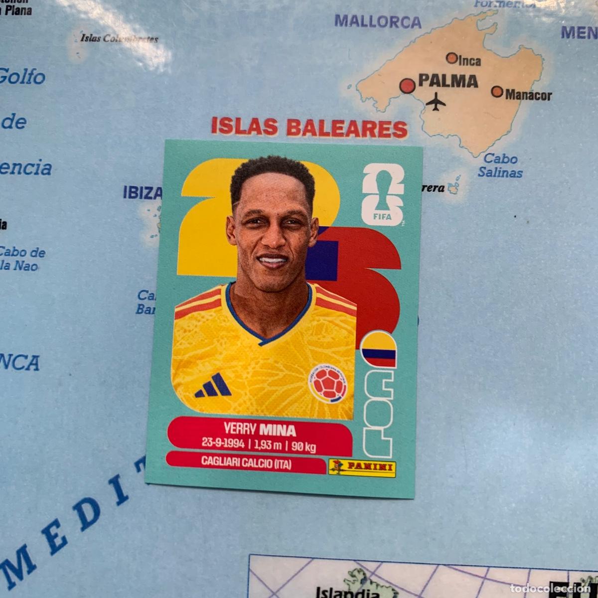 Cromos de F&uacute;tbol: Colombia n&uacute;mero 5 cromo panini Mundial Fifa World Cup 2026