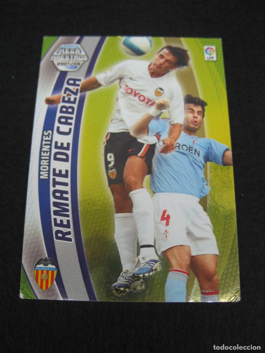 Cromos de F&uacute;tbol: MORIENTES (VALENCIA C.F.) - N&ordm; 414 - MEGAMAESTROS - MEGACRACKS 2007-2008 - PANINI - 07-08.