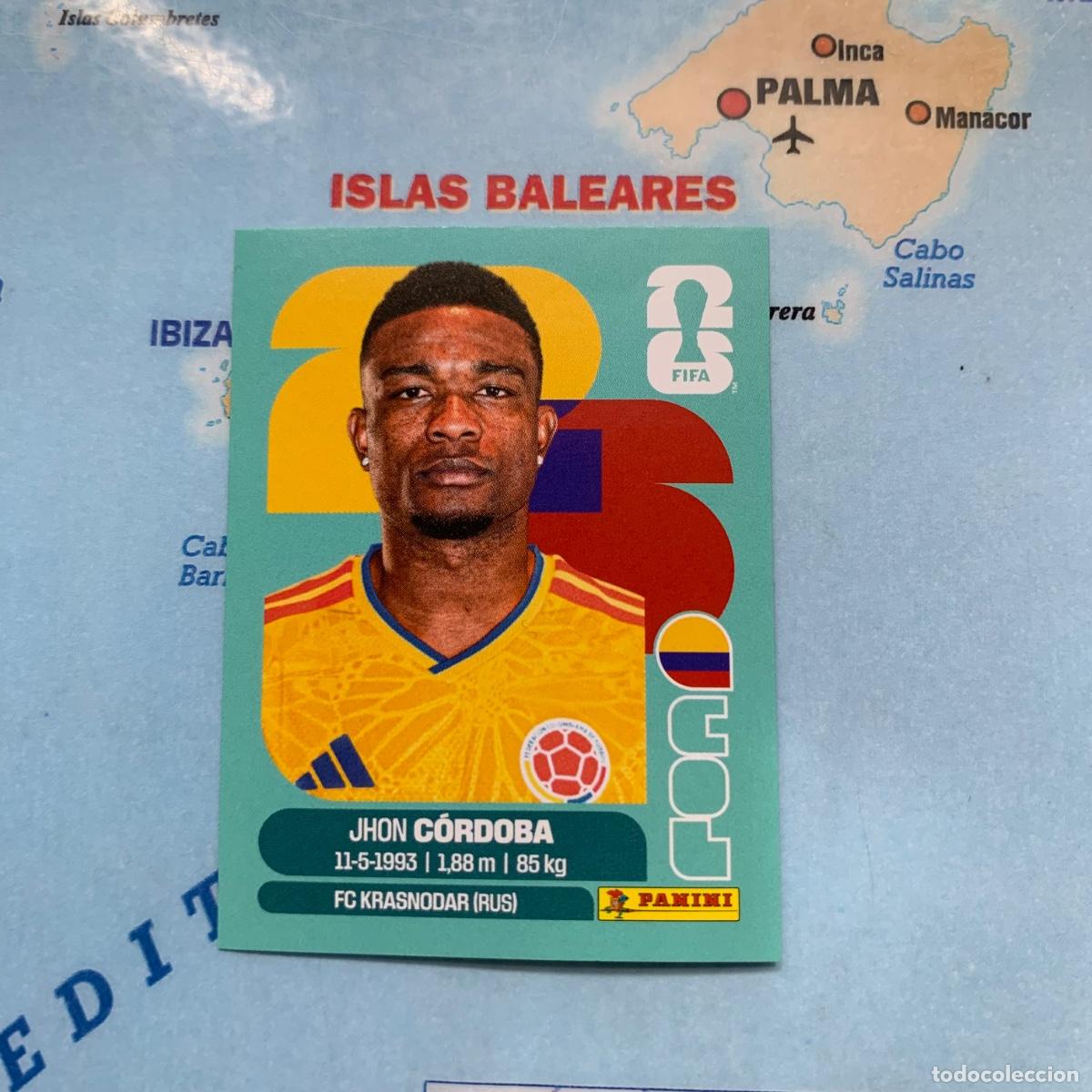 Cromos de F&uacute;tbol: Colombia n&uacute;mero 18 cromo panini Mundial Fifa World Cup 2026
