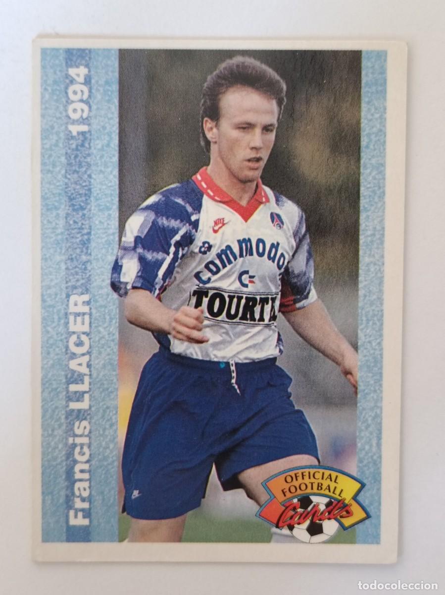 Cromos de F&uacute;tbol: #56 FRANCIS LLACER (PARIS SAINT-GERMAIN) FOOTBALL CARD 1993/1994 PANINI
