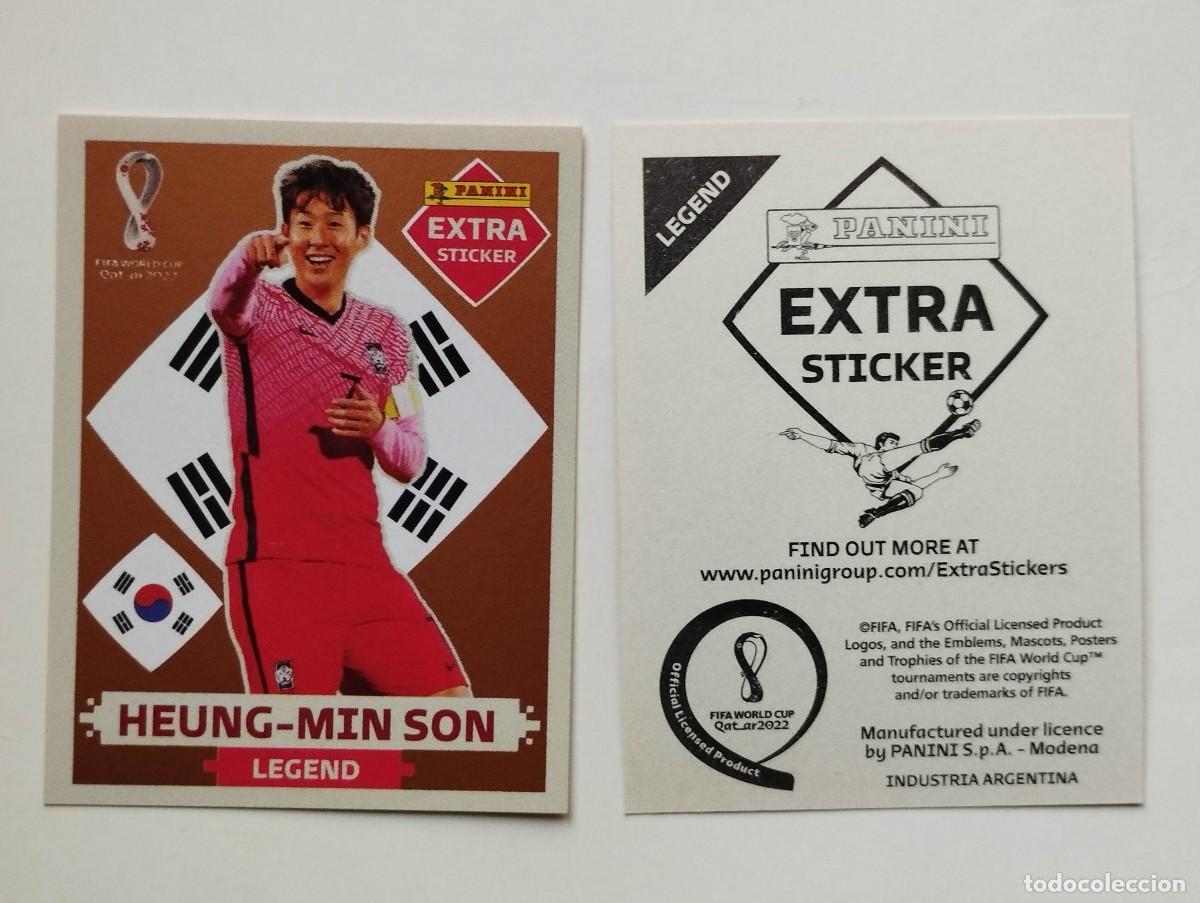 Fu&szlig;ball-Sticker: CROMO STICKER EXTRA BRONCE PANINI ARGENTINA MUNDIAL DE FUTBOL QATAR 2022 LEGEND HEUNG-MING SON COREA