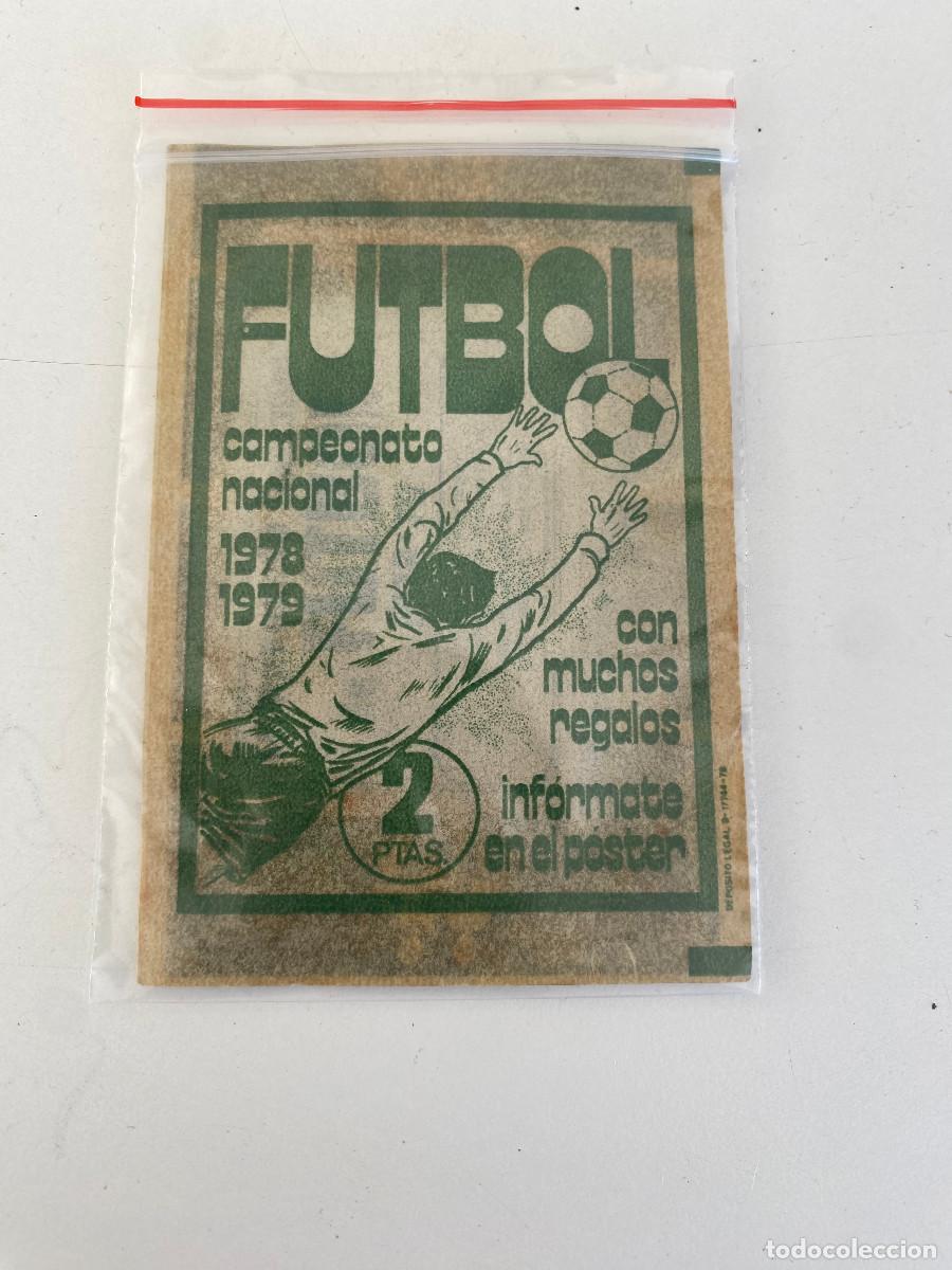 Cromos de F&uacute;tbol: SOBRE DE CROMOS SIN ABRIR FUTBOL CAMPEONATO NACIONAL DE 1978 / 1979 EDITORIAL RUIZ ROMERO