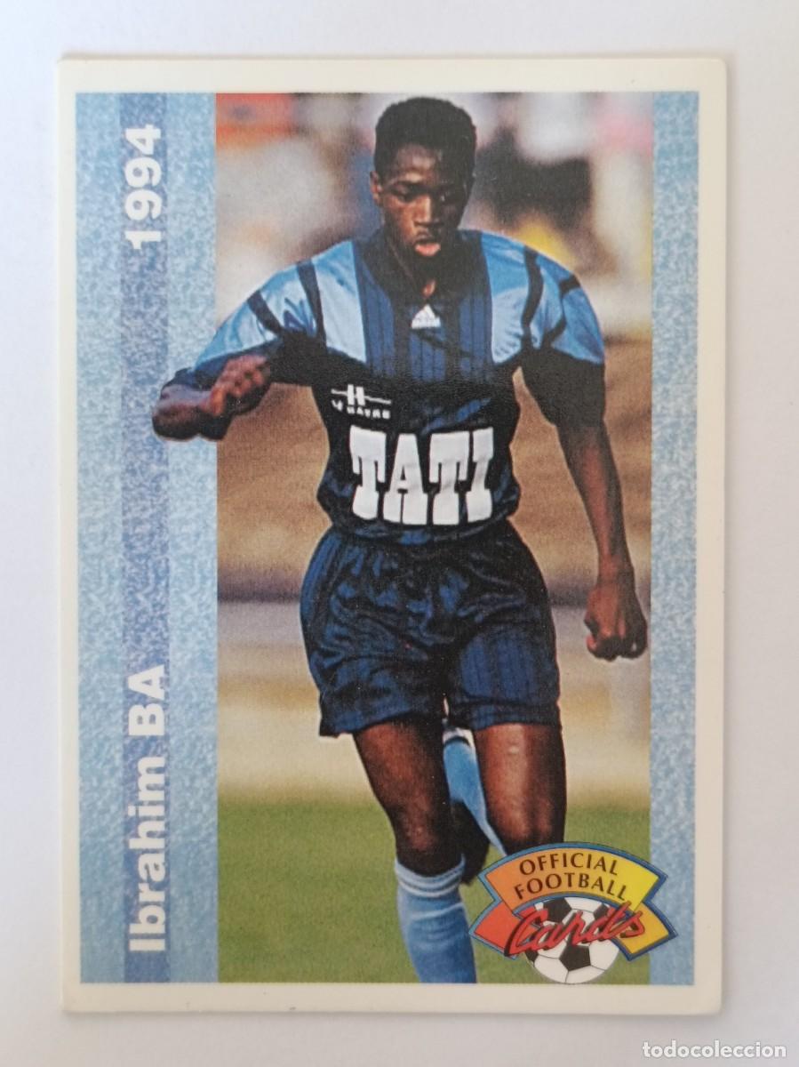 Cromos de F&uacute;tbol: #58 IBRAHIM BA (LE HAVRE) FOOTBALL CARD 1993/1994 PANINI