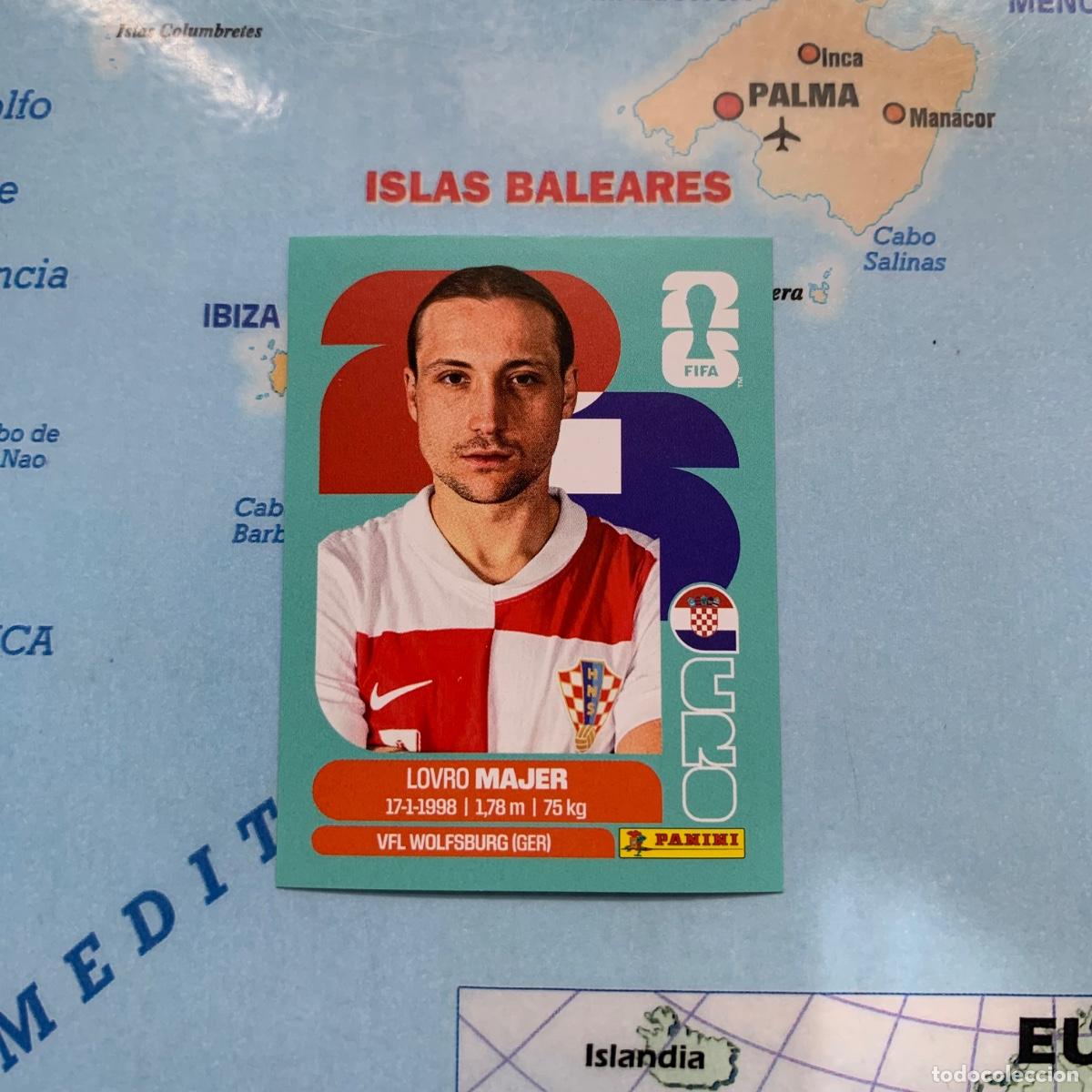 Cromos de F&uacute;tbol: Croacia n&uacute;mero 12 cromo panini Mundial Fifa World Cup 2026