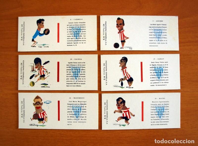 Cartes &agrave; collectionner de Football: Athletic de Bilbao - Fosforera Espa&ntilde;ola, a&ntilde;os 60 - 6 cajas de cerillas nunca pegadas