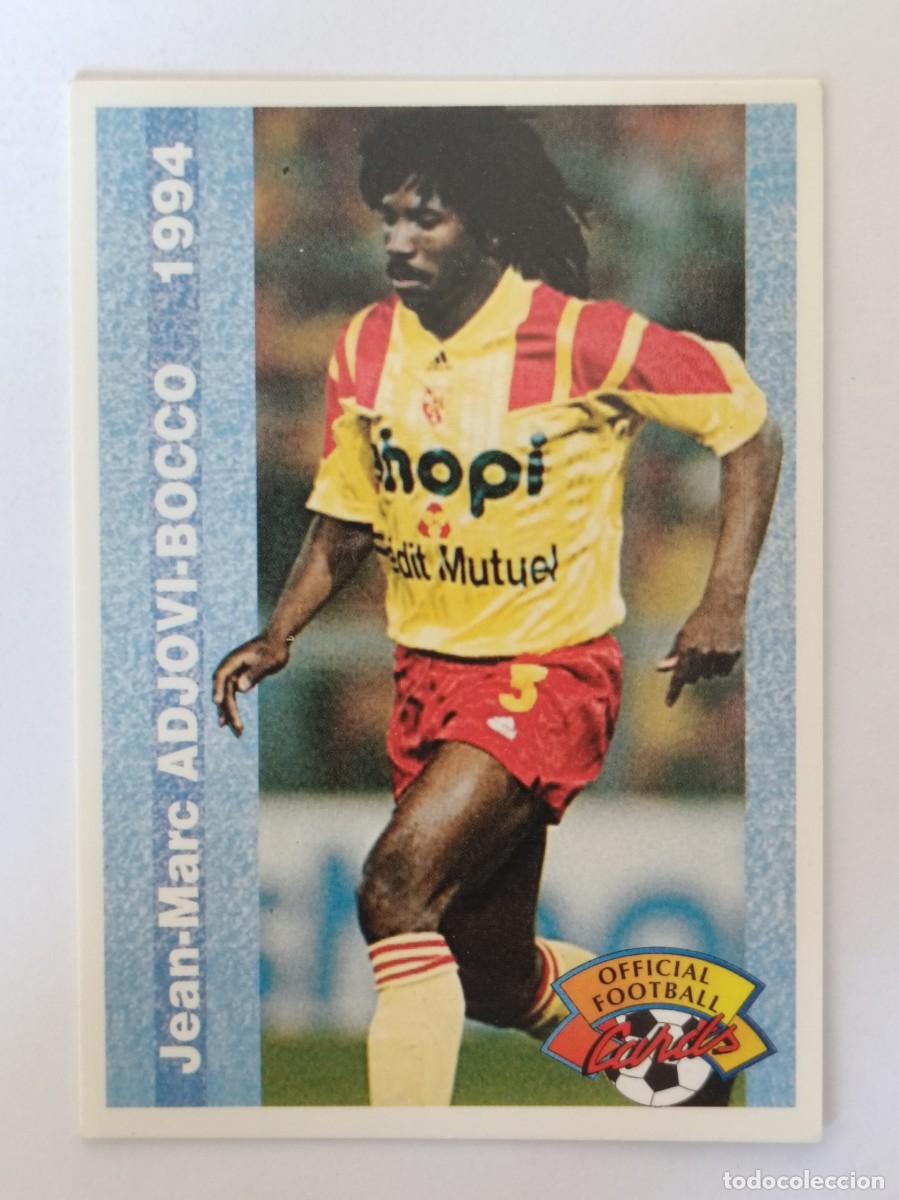 Cromos de F&uacute;tbol: #60 JEAN-MARC ADJOVI-BOCCO (LENS) FOOTBALL CARD 1993/1994 PANINI