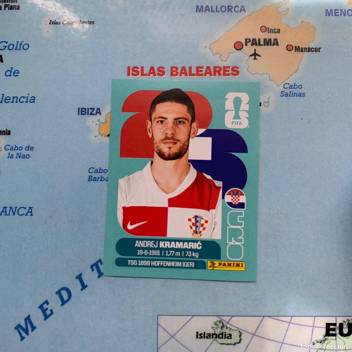 Cromos de F&uacute;tbol: Croacia n&uacute;mero 19 cromo panini Mundial Fifa World Cup 2026