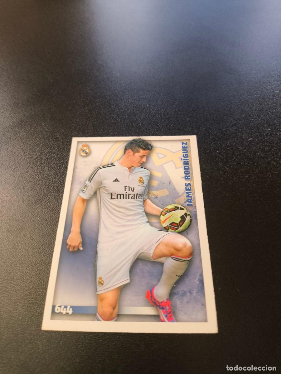 Cromos de F&uacute;tbol: 644 JAMES RODRIGUEZ REAL MADRID ULTIMA HORA UH MUNDICROMO LIGA 2014 2015 NO PANINI ESTE