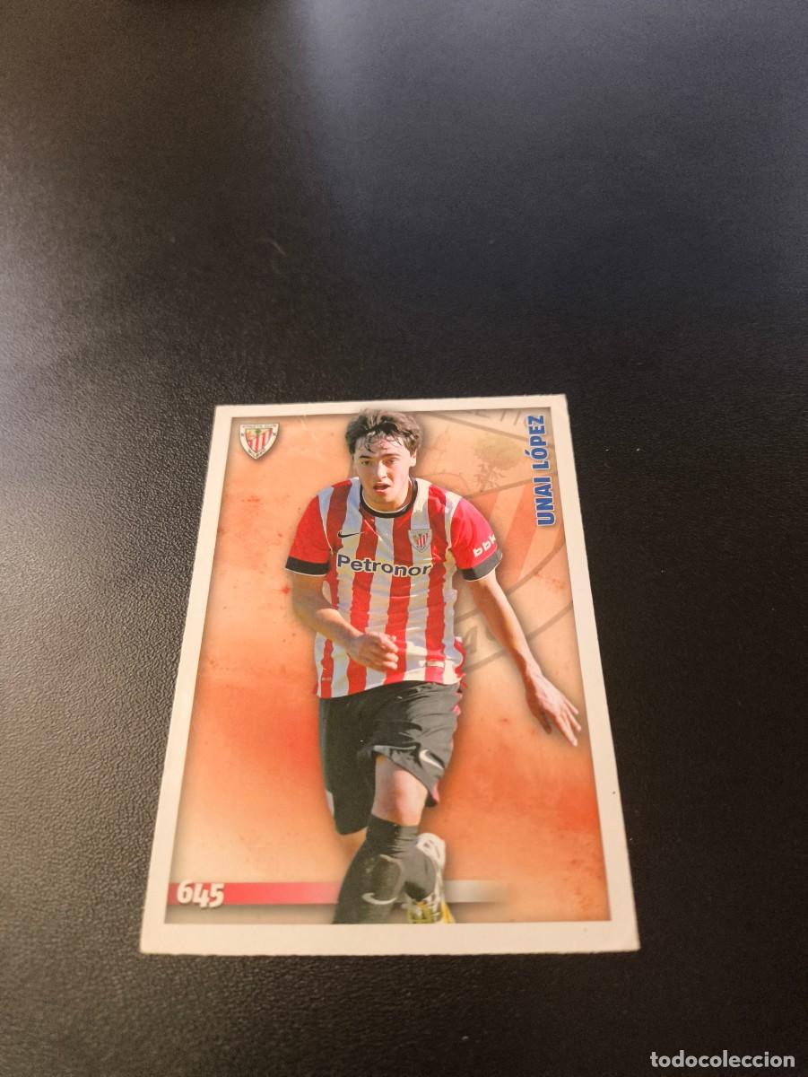 Cromos de F&uacute;tbol: 645 UNIA LOPEZ ATHLETIC DE BILBAO ULTIMA HORA UH MUNDICROMO LIGA 2014 2015 NO PANINI ESTE