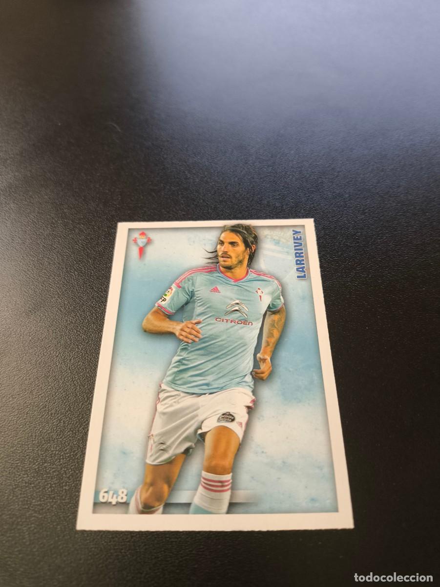 Cromos de F&uacute;tbol: 648 LARRIVEY CELTA ULTIMA HORA UH MUNDICROMO LIGA 2014 2015 NO PANINI ESTE