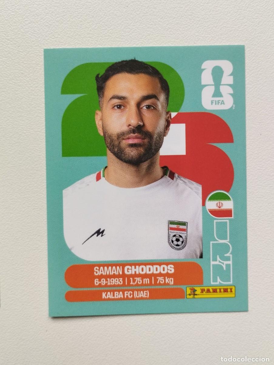 Cromos de F&uacute;tbol: CROMO STICKER WORLD CUP 2026 MUNDIAL 26 PANINI IRAN IRN12 IRN 12 SAMAN GHODDOS