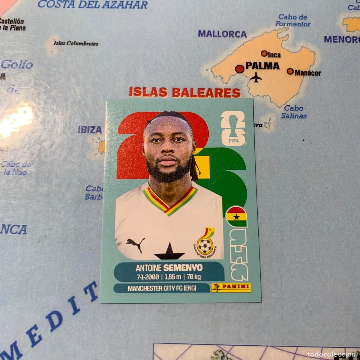Cromos de F&uacute;tbol: Ghana n&uacute;mero 20 cromo panini Mundial Fifa World Cup 2026