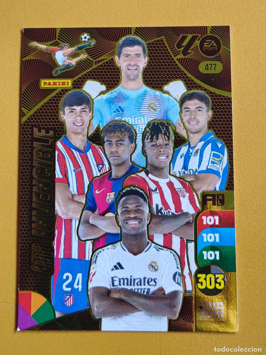 Football Stickers: card invencible, 2024 25