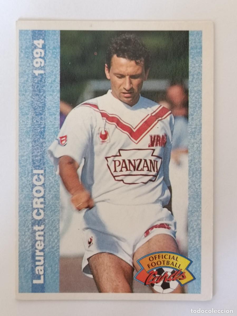 Cromos de F&uacute;tbol: #63 LAURENT CROCI (BORDEAUX) FOOTBALL CARD 1993/1994 PANINI