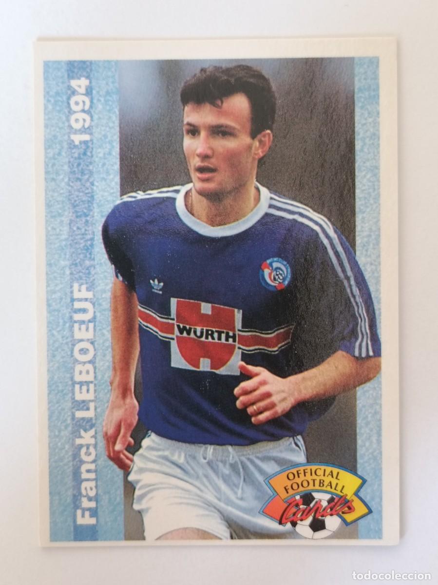 Cromos de F&uacute;tbol: #64 FRANCK LEBOEUF (STRASBOURG) FOOTBALL CARD 1993/1994 PANINI