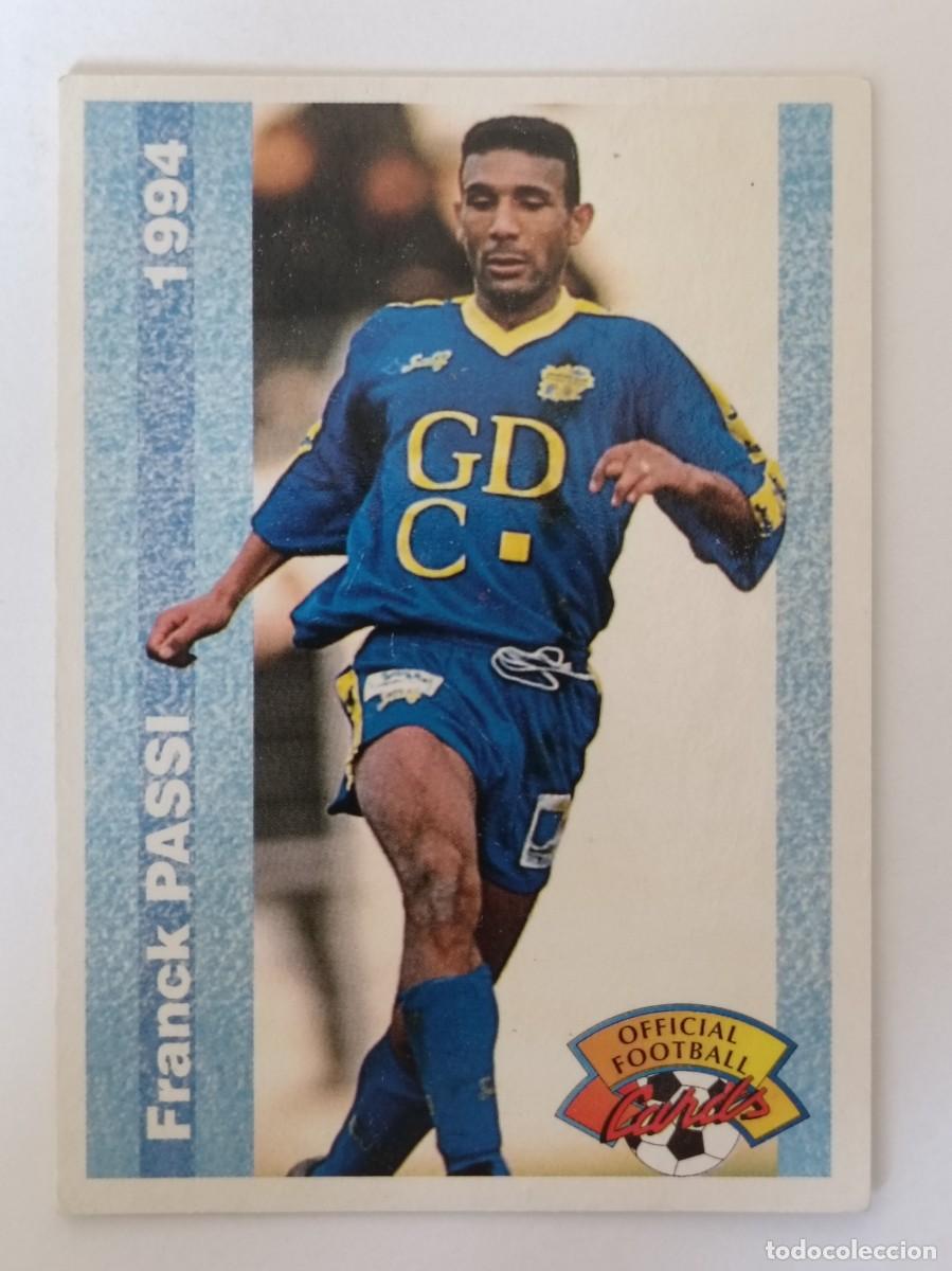 Cromos de F&uacute;tbol: #65 FRANCK PASSI (MONACO) FOOTBALL CARD 1993/1994 PANINI