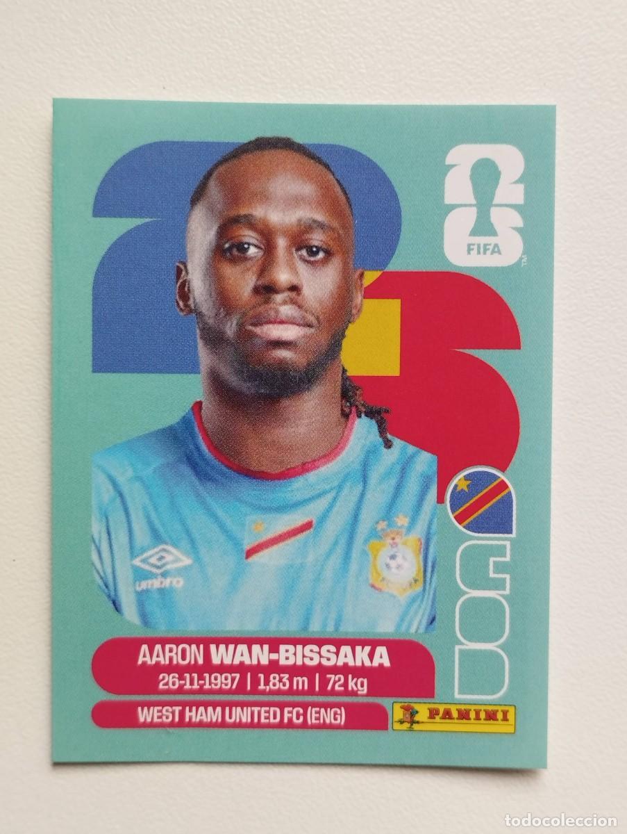 Cromos de F&uacute;tbol: CROMO STICKER WORLD CUP 2026 MUNDIAL 26 PANINI CONGO COD3 COD 3 AARON WAN-BISSAKA