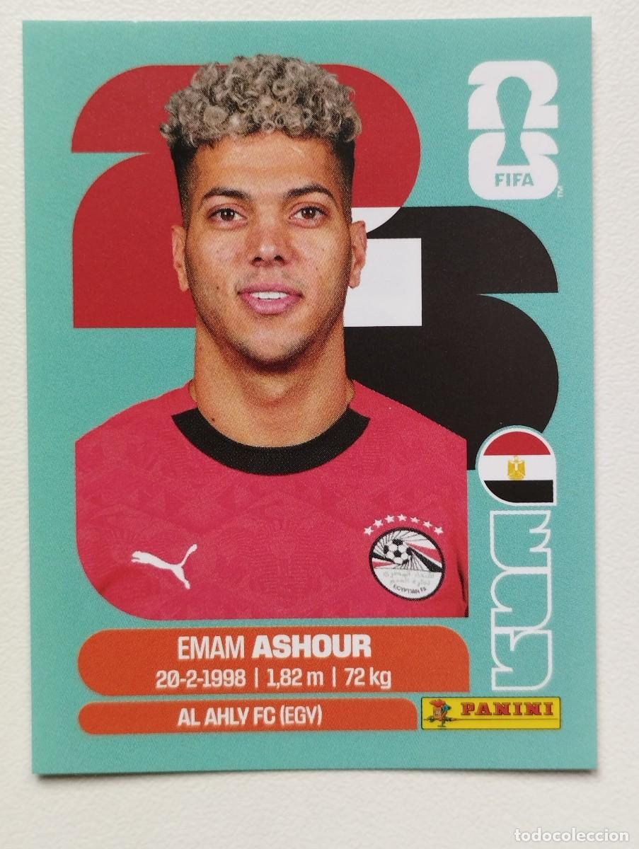 Cromos de F&uacute;tbol: CROMO STICKER WORLD CUP 2026 MUNDIAL 26 PANINI EGIPTO EGY15 EGY 15 EMAM ASHOUR