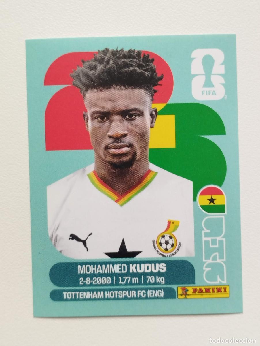 Cromos de F&uacute;tbol: CROMO STICKER WORLD CUP 2026 MUNDIAL 26 PANINI GHANA GHA14 GHA 14 MOHAMMED KUDUS