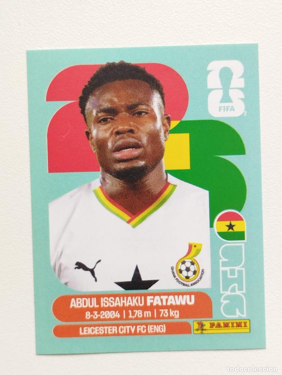 Cromos de F&uacute;tbol: CROMO STICKER WORLD CUP 2026 MUNDIAL 26 PANINI GHANA GHA9 GHA 9 FATAWU