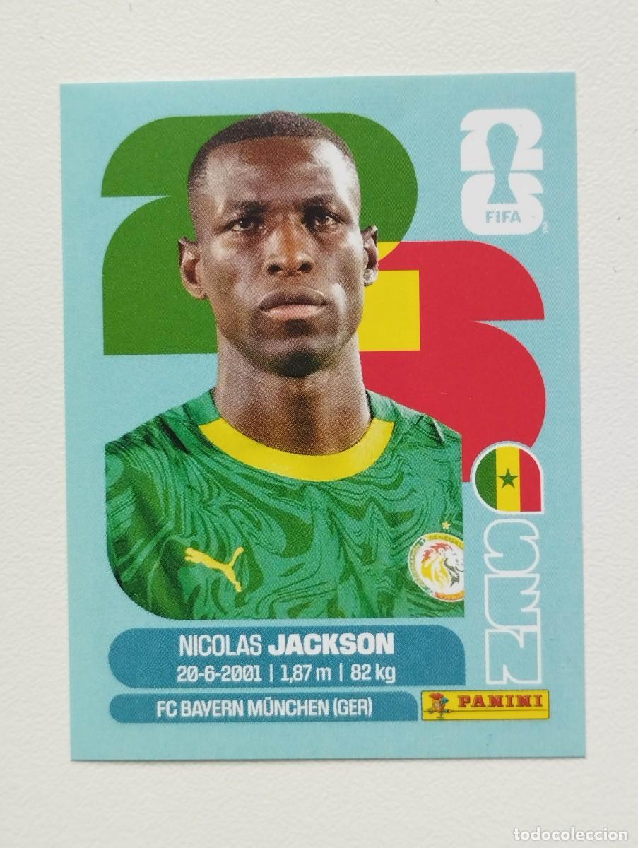 Cromos de F&uacute;tbol: CROMO STICKER WORLD CUP 2026 MUNDIAL 26 PANINI SENEGAL SEN19 SEN 19 NICOLAS JACKSON