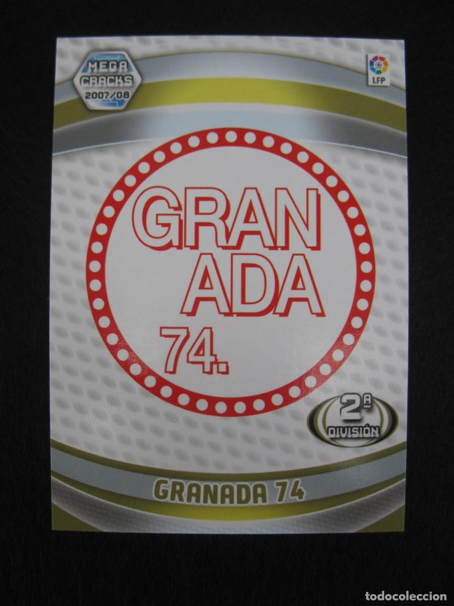 Cromos de F&uacute;tbol: ESCUDO DEL GRANADA 74 - N&ordm; 418 - 2&ordf; DIVISI&Oacute;N - MEGACRACKS 2007-2008 - PANINI - 07-08.