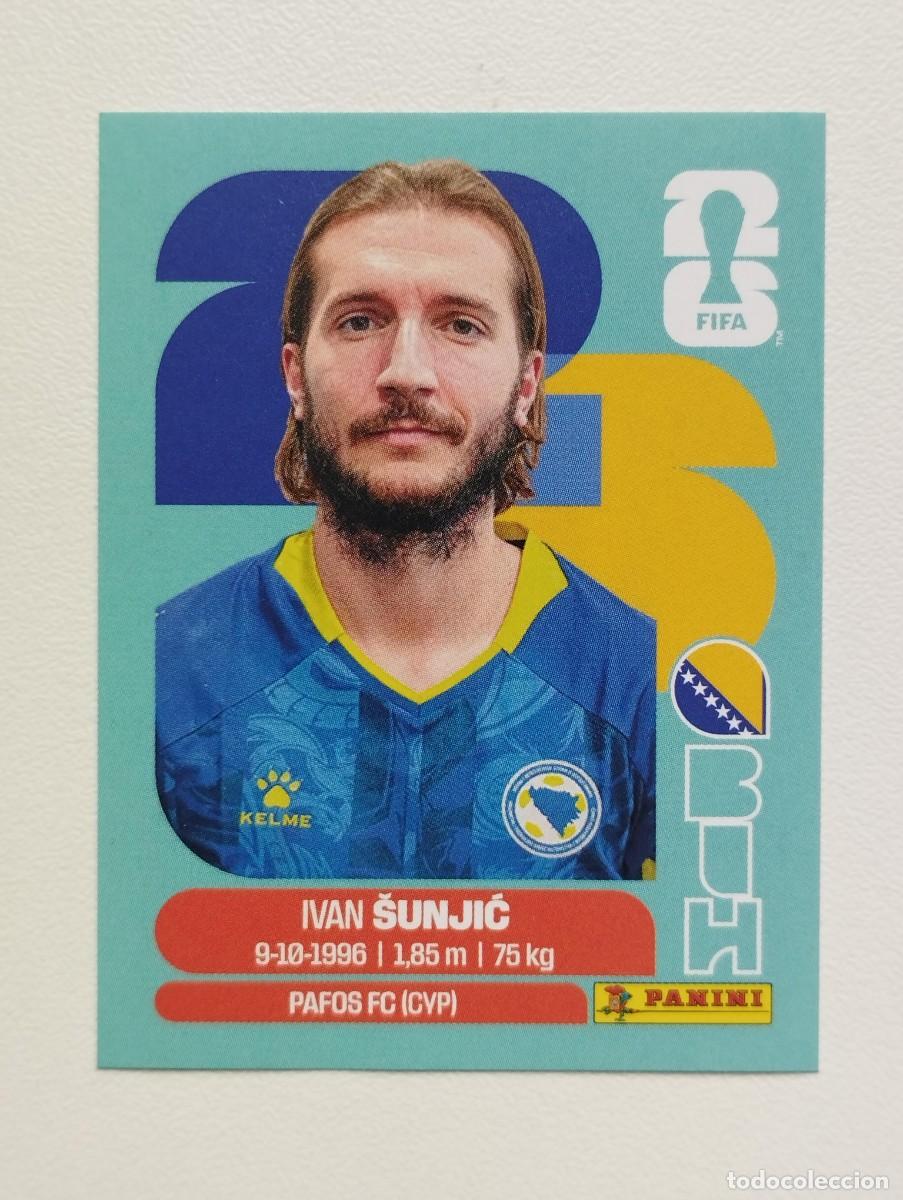 Cromos de F&uacute;tbol: CROMO STICKER WORLD CUP 2026 MUNDIAL 26 PANINI BOSNIA BIH11 BIH 11 SUNJIC