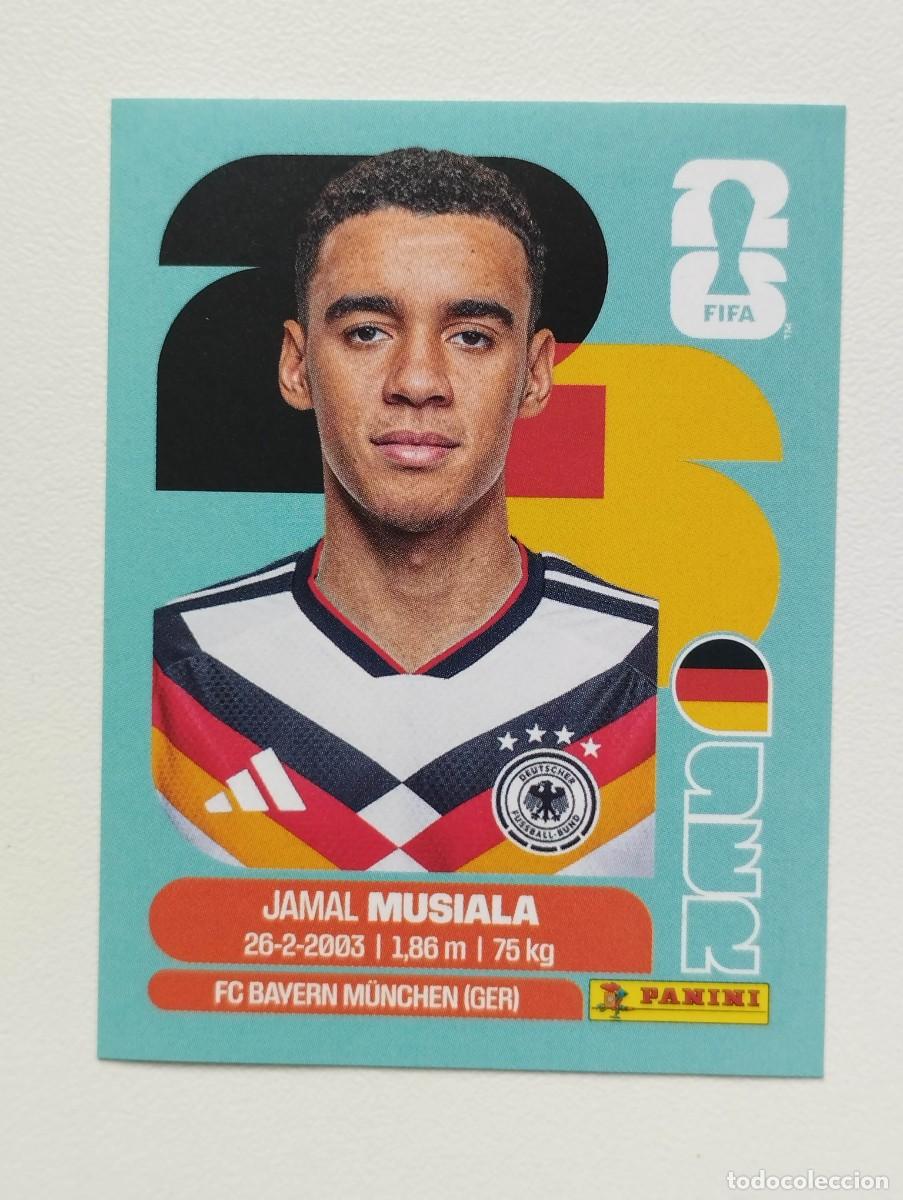 Figurine di Calcio: CROMO STICKER WORLD CUP 2026 MUNDIAL 26 PANINI ALEMANIA GER15 GER 15 JAMAL MUSIALA