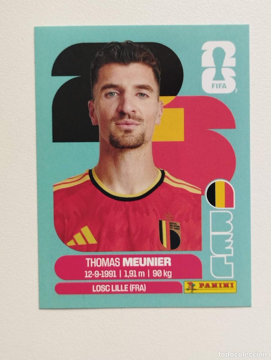 Figurine di Calcio: CROMO STICKER WORLD CUP 2026 MUNDIAL 26 PANINI BELGICA BEL8 BEL 8 THOMAS MEUNIER