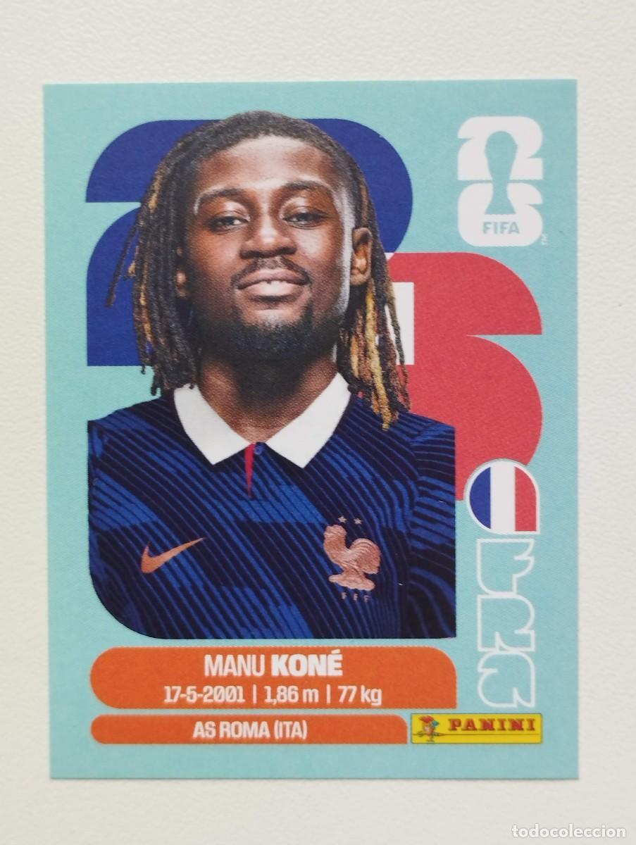 Figurine di Calcio: CROMO STICKER WORLD CUP 2026 MUNDIAL 26 PANINI FRANCIA FRA11 FRA 11 MANU KONE