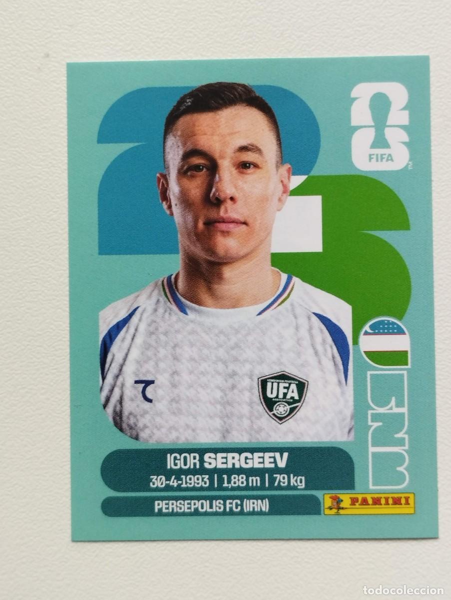 Figurine di Calcio: CROMO STICKER WORLD CUP 2026 MUNDIAL 26 PANINI UZBEKISTAN UZB19 UZB 19 IGOR SERGEEV