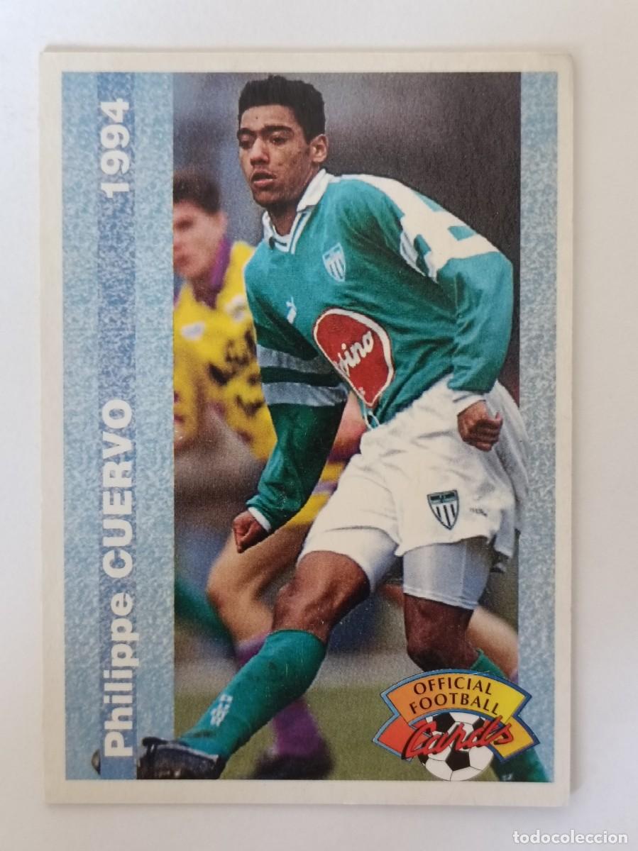 Figurine di Calcio: #75 PHILIPPE CUERVO (SAINT-ETIENNE) FOOTBALL CARD 1993/1994 PANINI