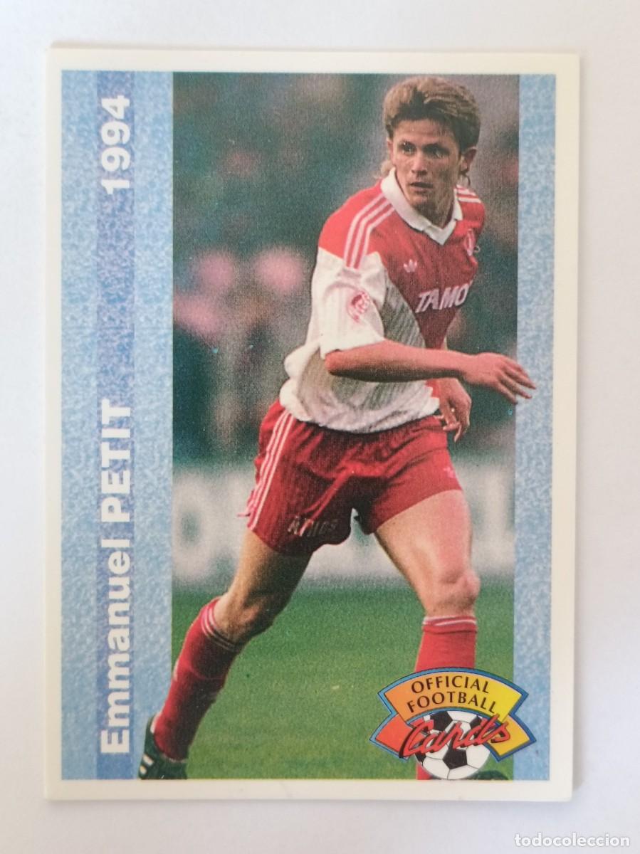 Figurine di Calcio: #76 EMMANUEL PETIT (MONACO) FOOTBALL CARD 1993/1994 PANINI